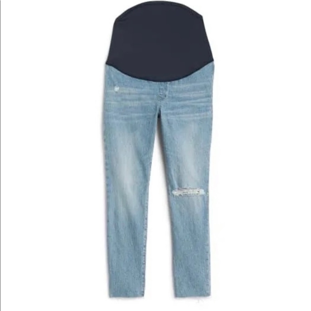 Madewell perfect maternity jeans